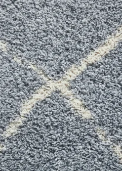 Think Rugs Scandi Berber Grey/Cream Berber Rectangle Rug