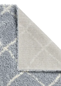 Think Rugs Scandi Berber Grey/Cream Berber Rectangle Rug