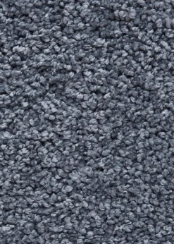 Think Rugs Sierra Slate Grey Plain Shaggy Rectangle Rug