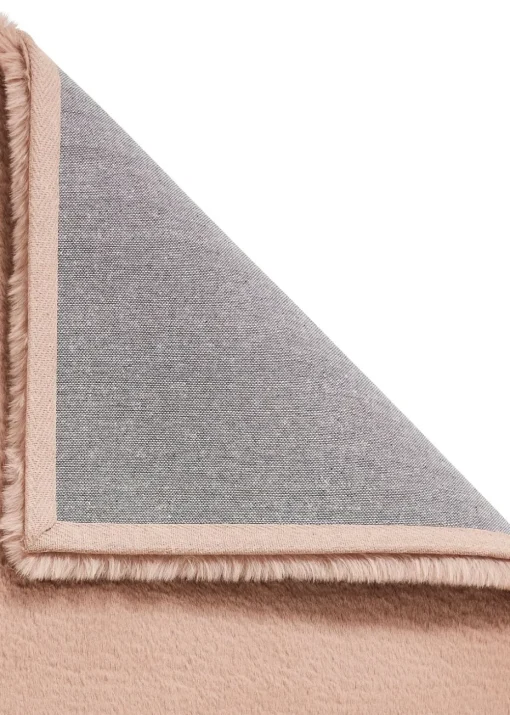 Think Rugs Super Teddy Mink Plain Shaggy Rectangle Rug