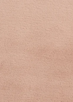 Think Rugs Super Teddy Mink Plain Shaggy Rectangle Rug