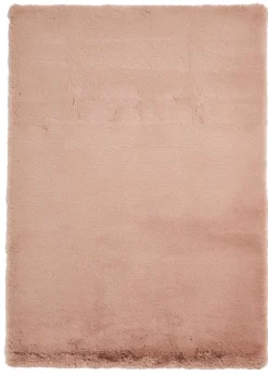 Think Rugs Super Teddy Mink Plain Shaggy Rectangle Rug