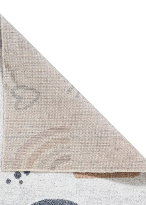 Think Rugs Vida Kids Rainbow Sun Washable Rug