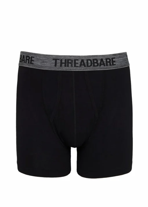 Threadbare Black 10 Pack A-Front Trunks