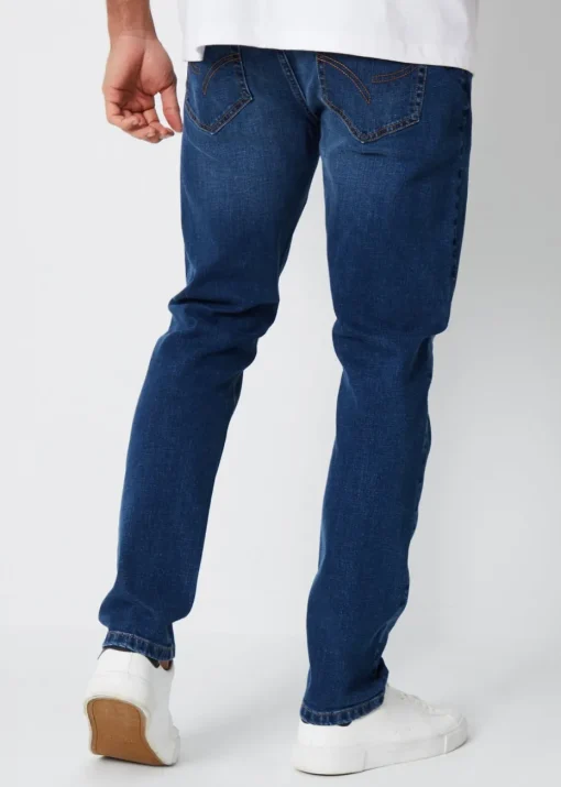 Threadbare Blue Slim Fit Jeans With Stretch