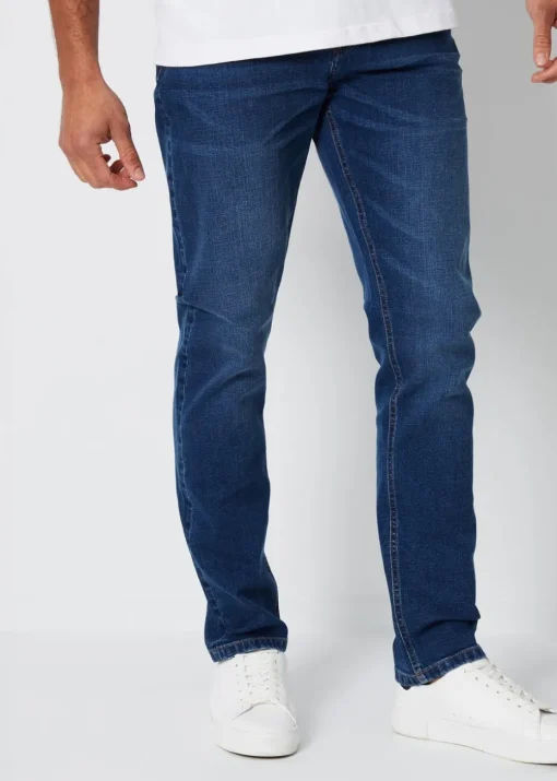 Threadbare Blue Slim Fit Jeans With Stretch