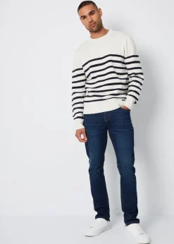 Threadbare Blue Slim Fit Jeans With Stretch