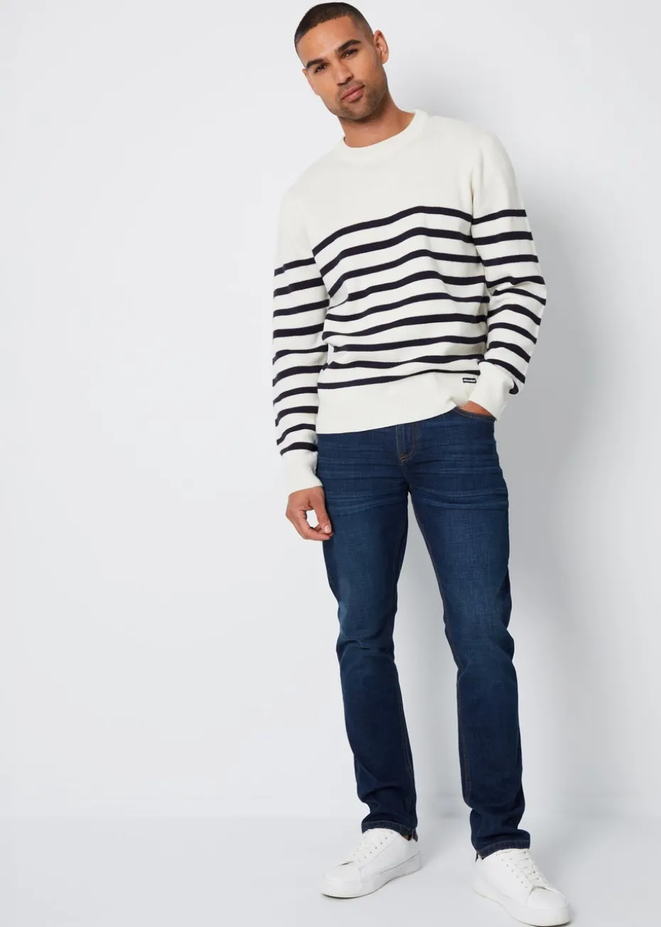 Threadbare Blue Slim Fit Jeans With Stretch