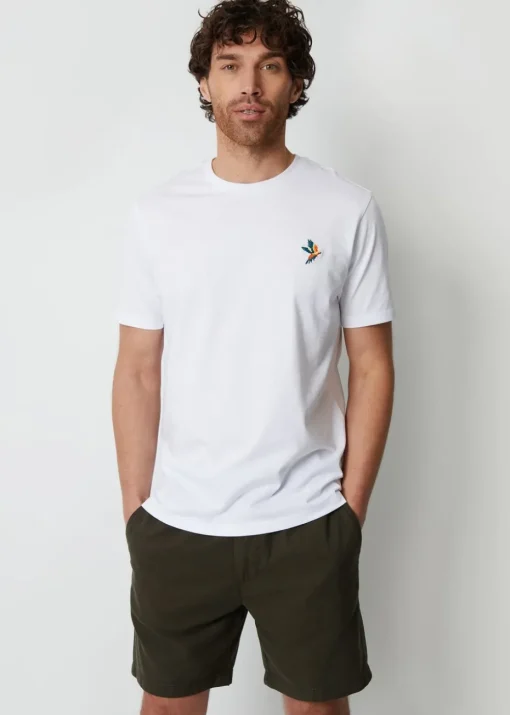 Threadbare Green Cotton Lyocell Jogger Style Shorts