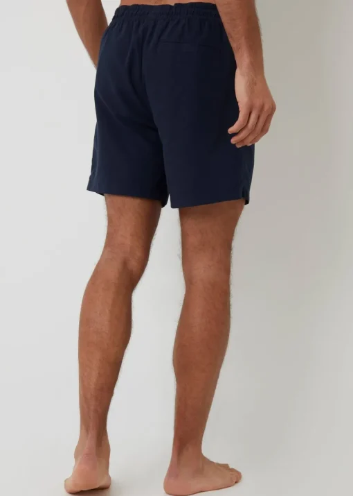 Threadbare Navy 2 Pack Geometric Print Swim Shorts