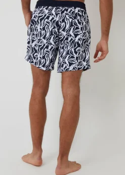 Threadbare Navy 2 Pack Mixed Swim Shorts