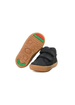 ToeZone Boys Black Grayson Nubuck Rip Tape Boot (Younger 4 - Younger 10)
