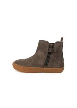 ToeZone Boys Brown River Suede Gusset Boot (Younger 4 - Younger 10)