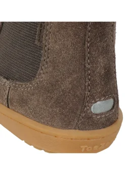 ToeZone Boys Brown River Suede Gusset Boot (Younger 4 - Younger 10)