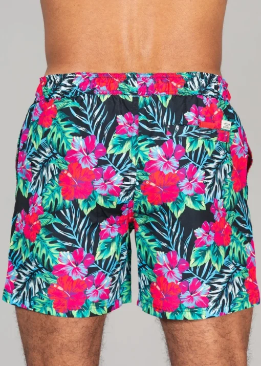 Tokyo Laundry Blue Printed Swim Shorts 2-Pack