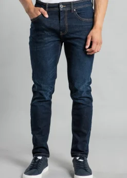Tokyo Laundry Dark Blue Classic Slim Fit Denim Jeans