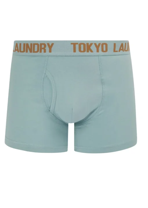 Tokyo Laundry Grey Cotton 6-Pack Boxers