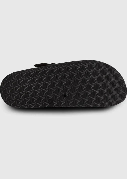 Totes Black Microsuede Clog