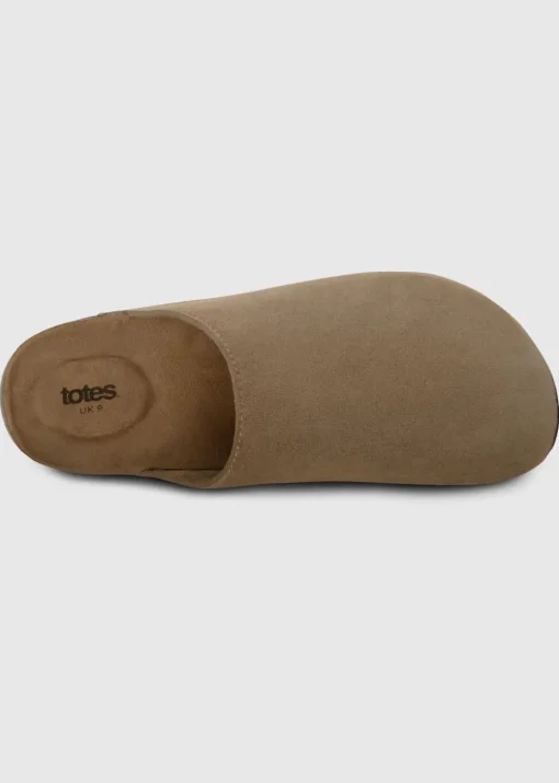 Totes Brown Microsuede Clog