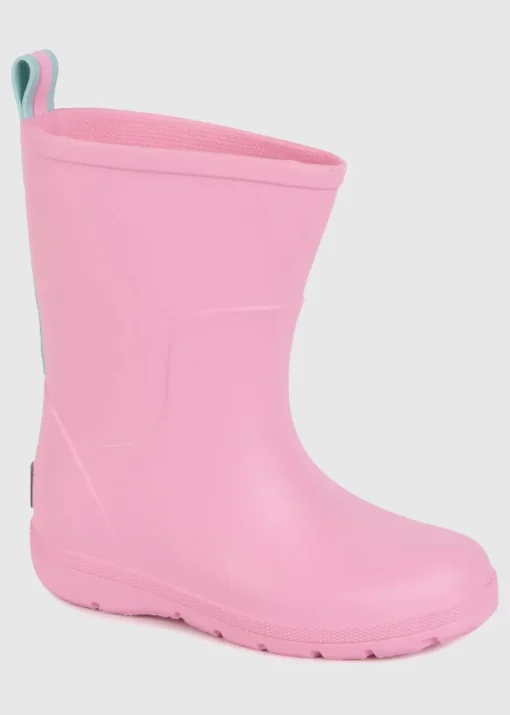 Totes Cirrus Pale Pink Kids Charley Rain Boot