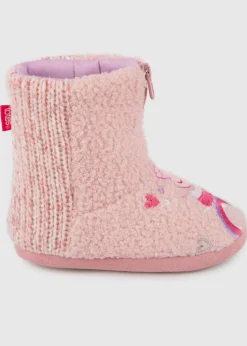Totes Kids Peppa Pig Bootie Slippers