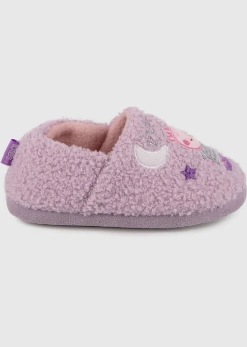 Totes Kids Pink Novelty Slippers