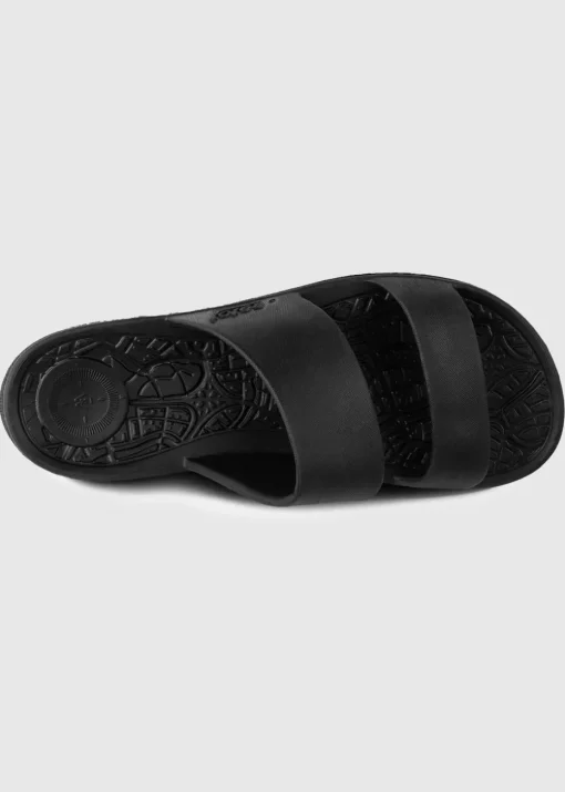 Totes Solbounce Black Double Strap Slide
