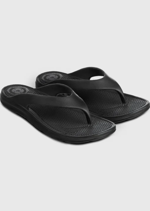 Totes Solbounce Black Toe Post