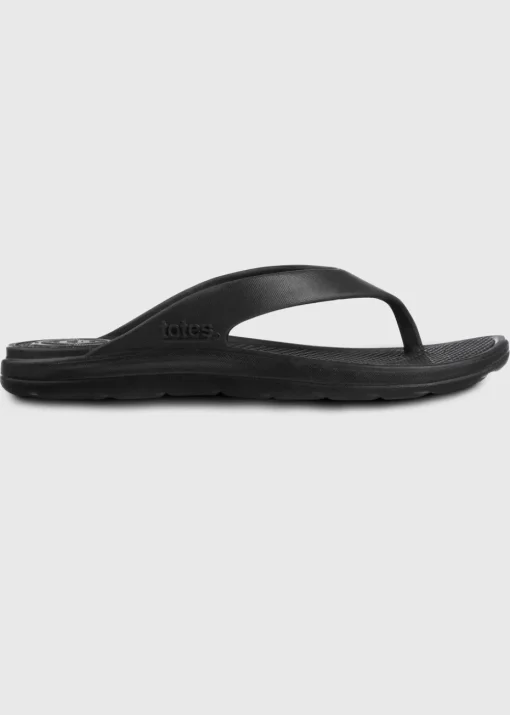 Totes Solbounce Black Toe Post