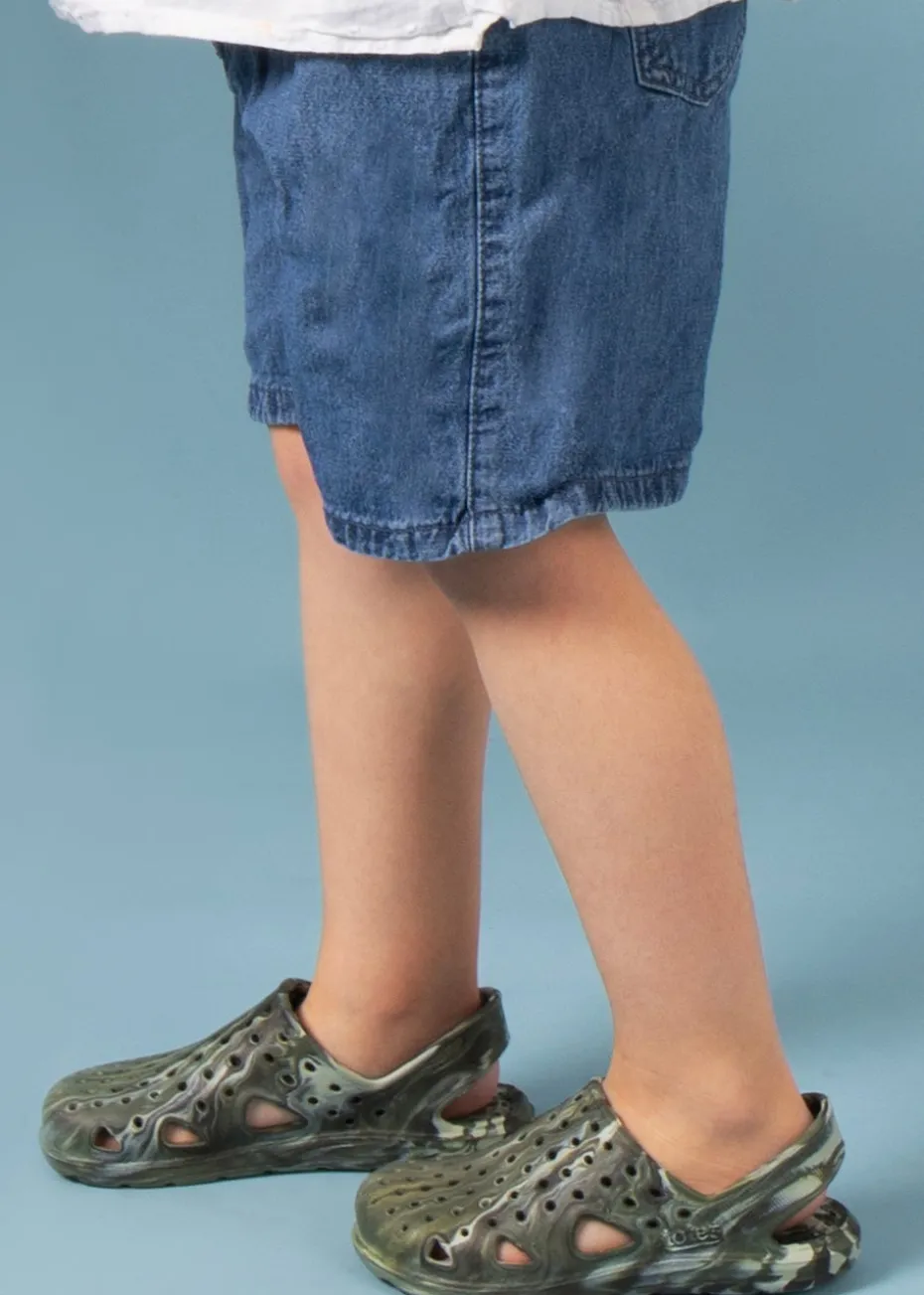 Totes Solbounce Khaki Childrens Clogs (Younger 5- Older 3)