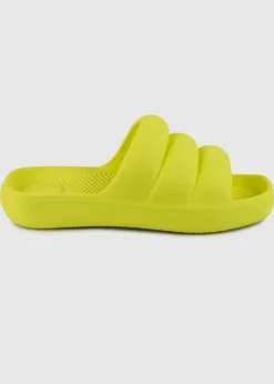 Totes Solbounce Lime Puffy Slider