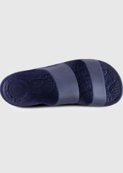 Totes Solbounce Navy Double Strap Slide