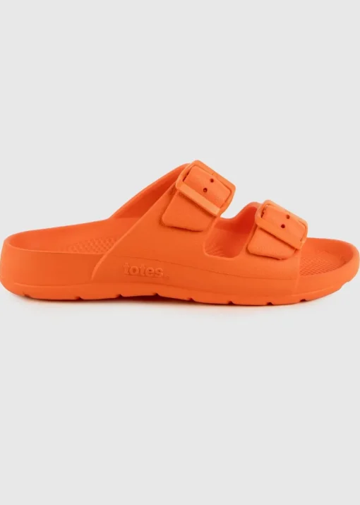 Totes Solbounce Orange Adjustable Double Buckle Slider