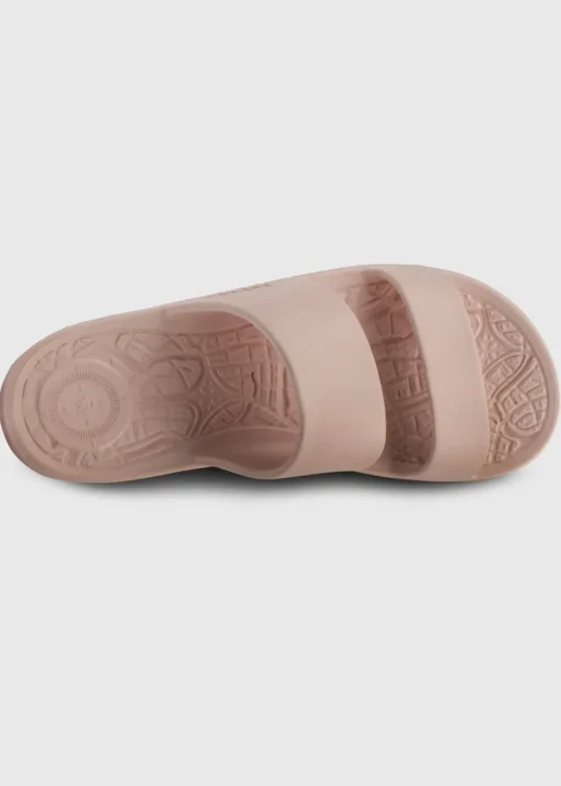 Totes Solbounce Pale Pink Double Strap Slide