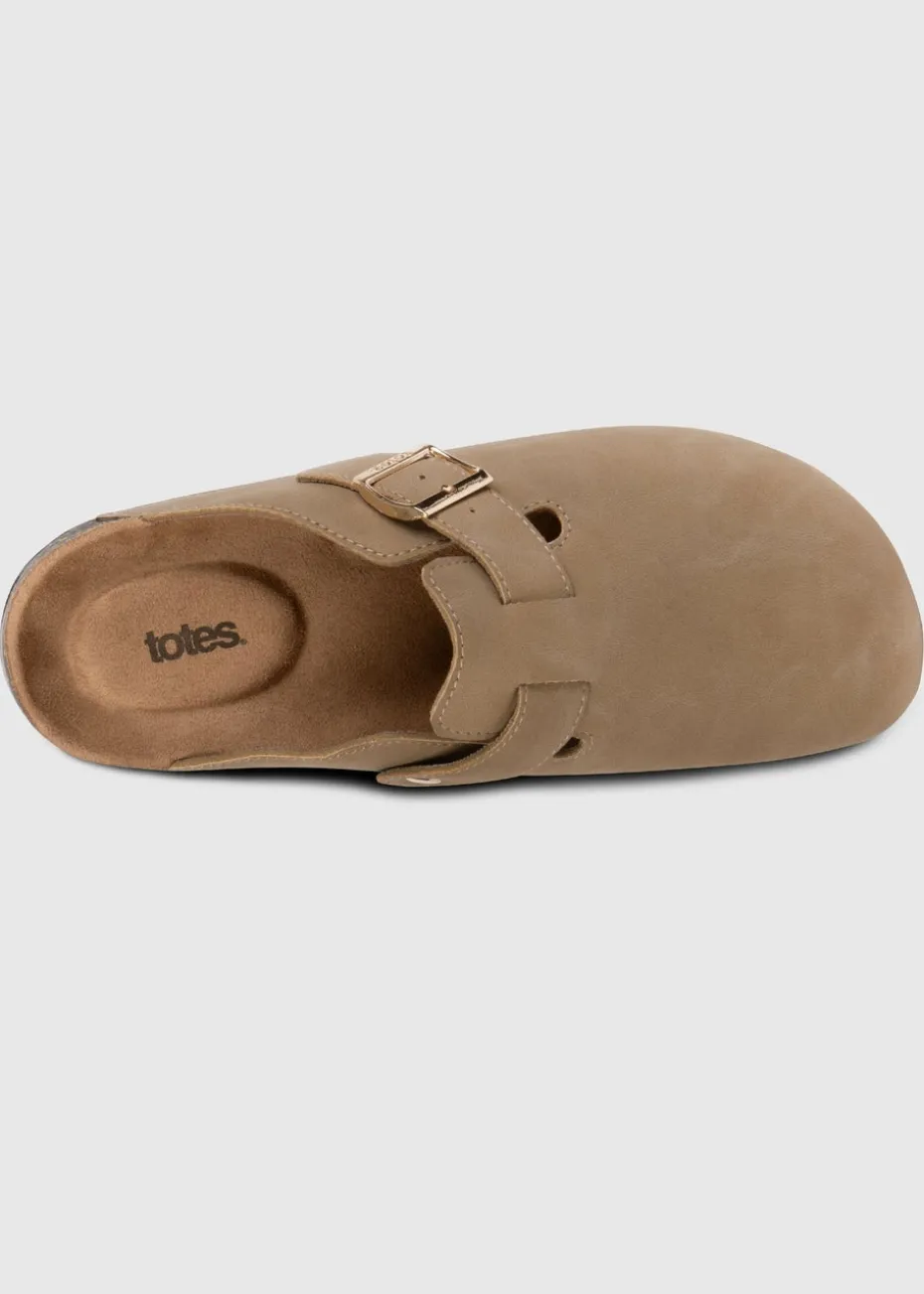 Totes Taupe PU Clog