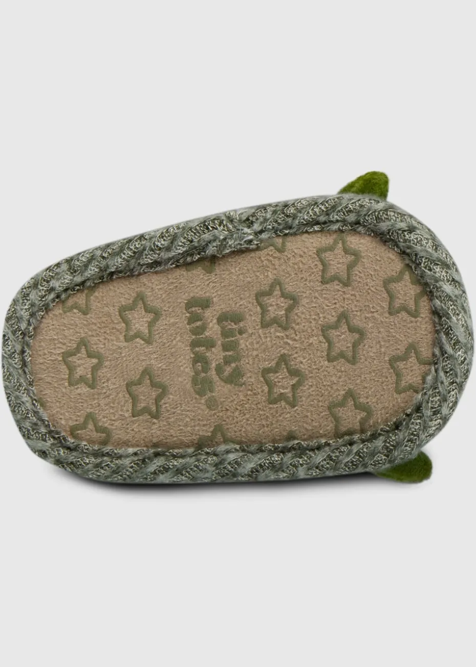 Totes Toasties Green Toddler Booties