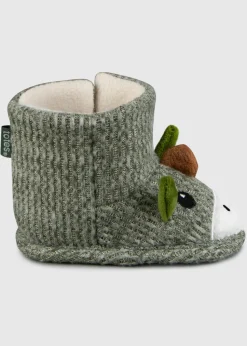 Totes Toasties Green Toddler Booties