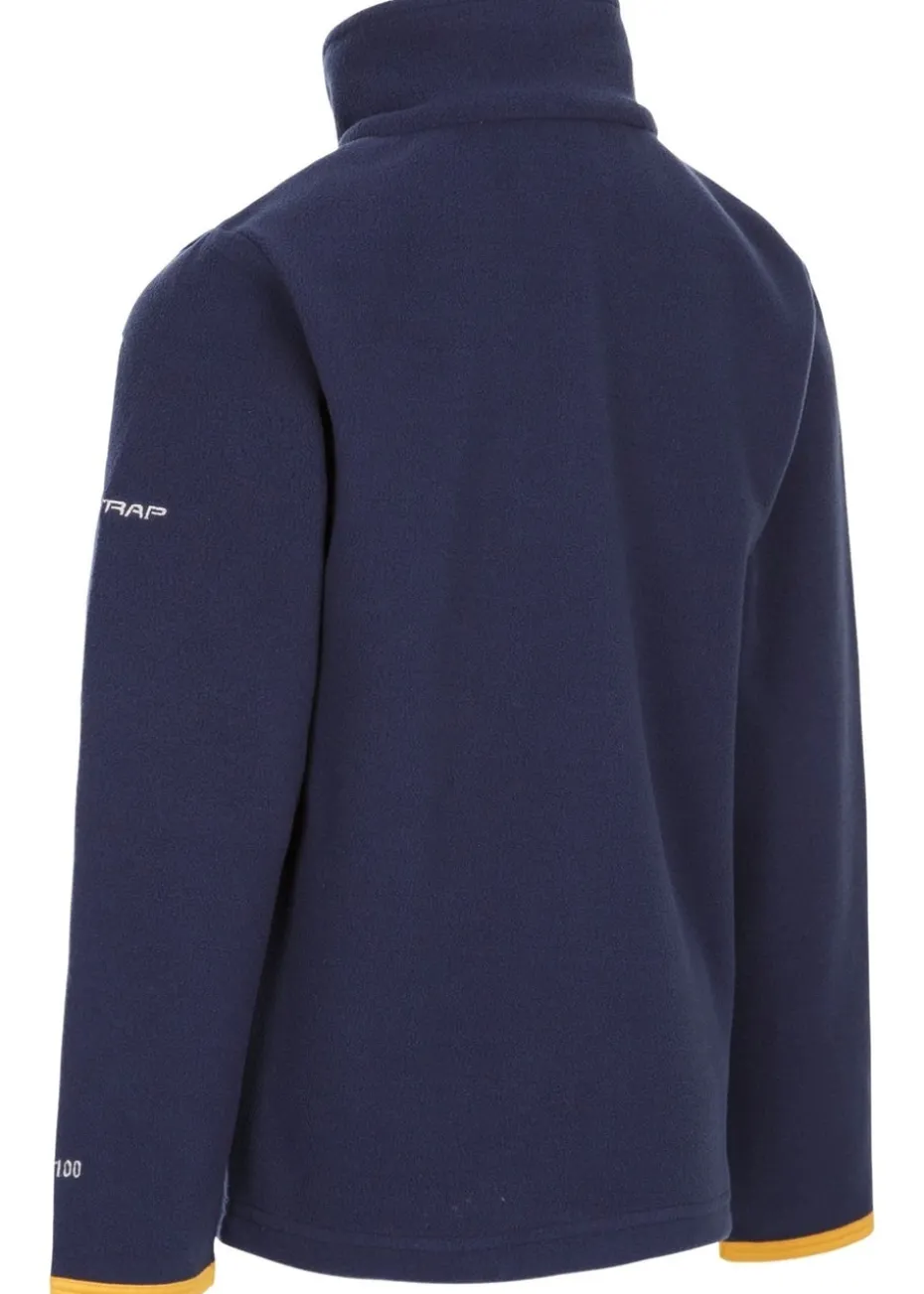 Trespass Boys Navy Etto Airtrap Microfleece (2-12yrs)