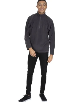 Trespass Dark Grey Blackford Microfleece