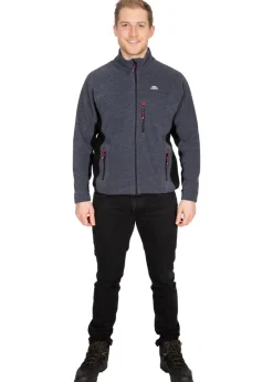 Trespass Navy/White Jynx Full Zip Fleece Jacket