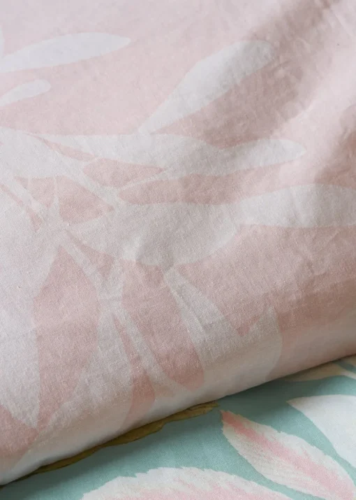 Turquoise Paradise Floral Duvet Set