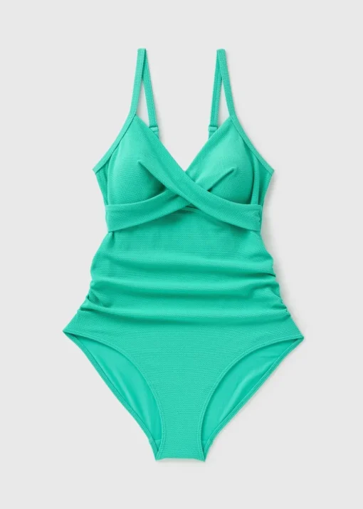 Turquoise Shapewear Swimsuit