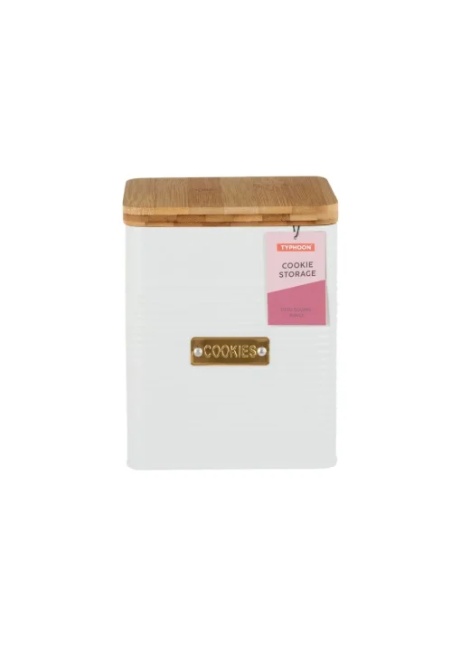 Typhoon Otto Square White Cookie Storage