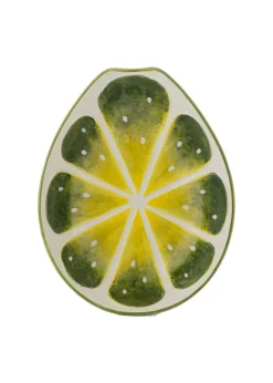 Typhoon World Foods Lime Oval Bowl (27.5cm)