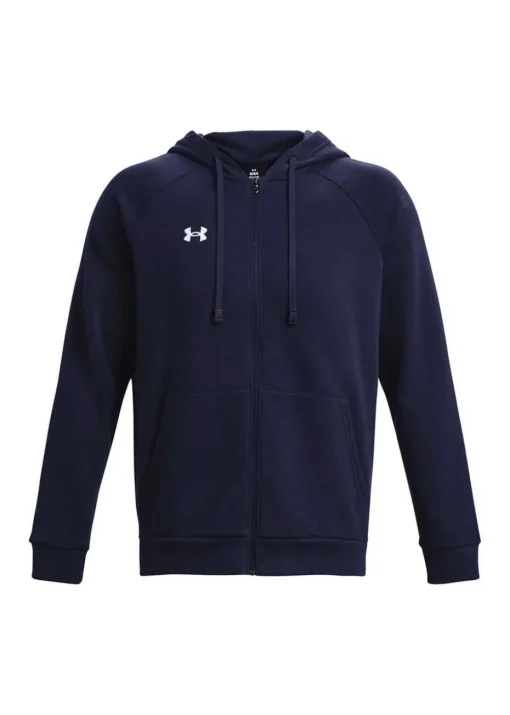 Under Armour Pastel Blue Rival Fleece Full Zip Hoodie