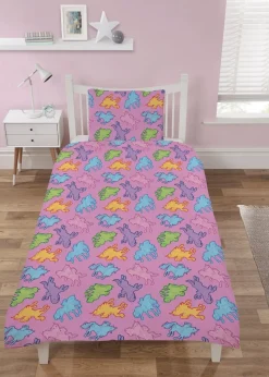 Unicorn Academy Purple Bed Set