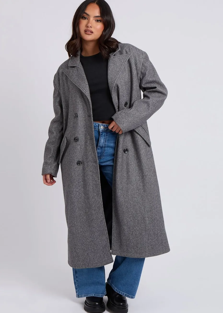 Urban Bliss Grey Heritage Formal Coat