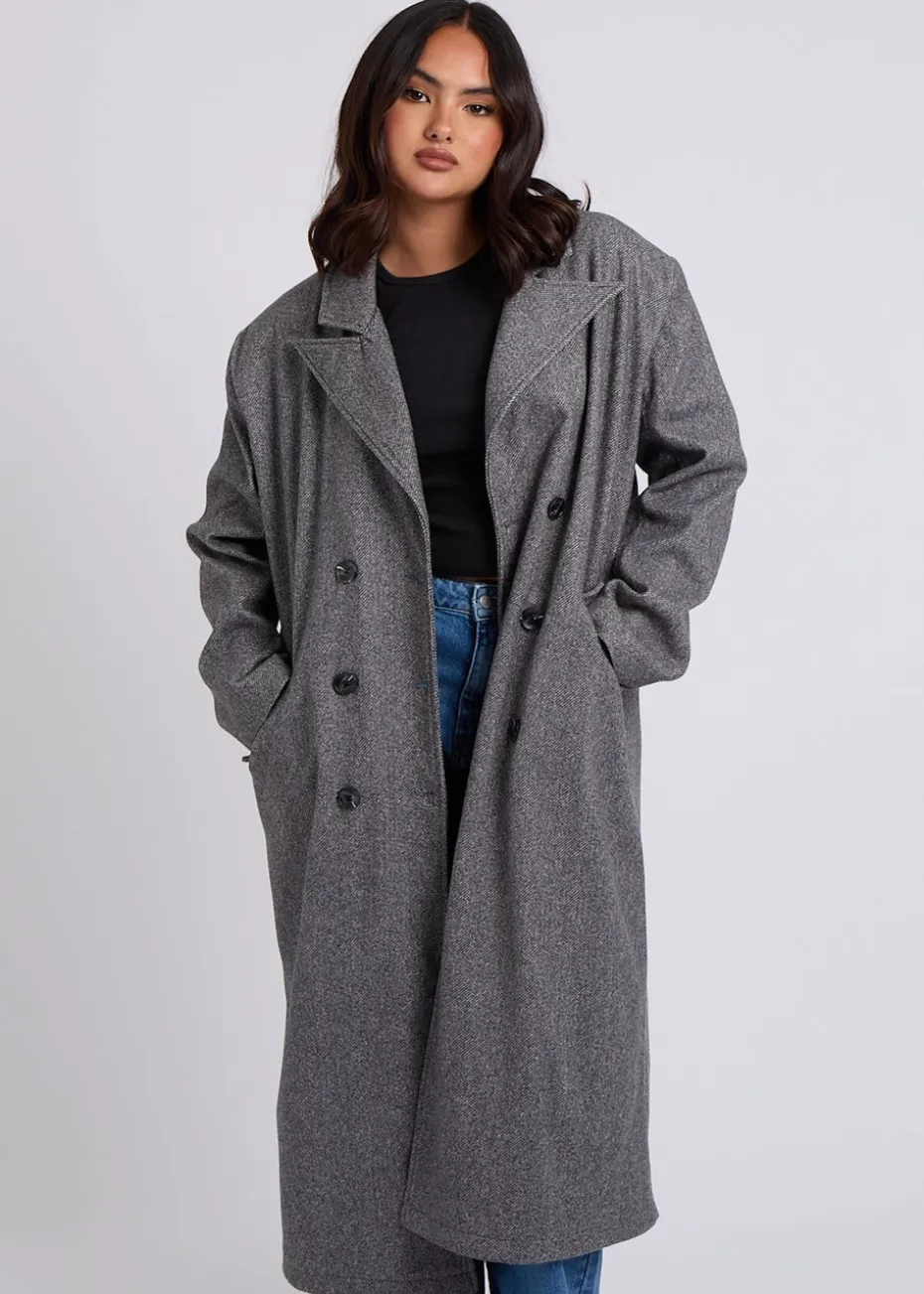 Urban Bliss Grey Heritage Formal Coat