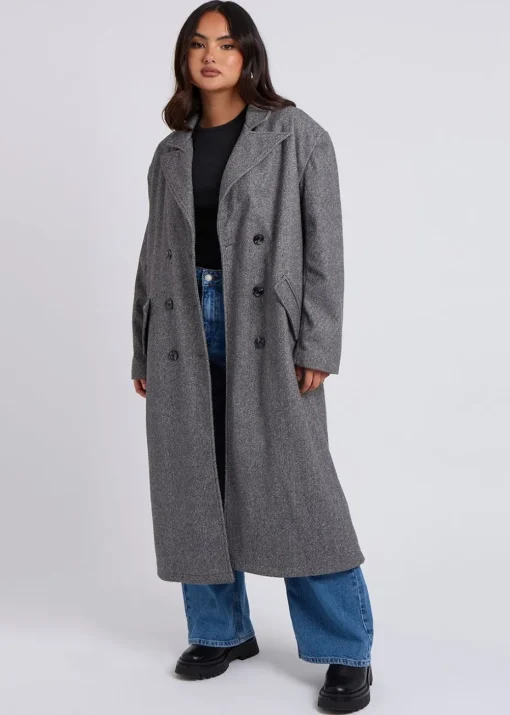 Urban Bliss Grey Heritage Formal Coat