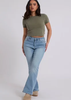 Urban Bliss Light Blue Bootcut Jean